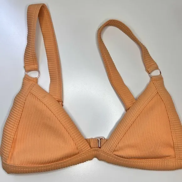 LA HEARTS‎ Peach 2 Piece High Waisted Bottoms Size XS - Image 4