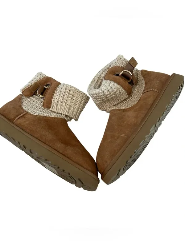 UGG Classic Solene Mini Boots - Chestnut Brown, Size 11, NWOT - Image 4
