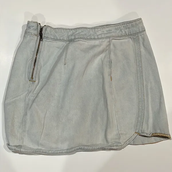 Pacsun blue denim short skirt Available - Image 3