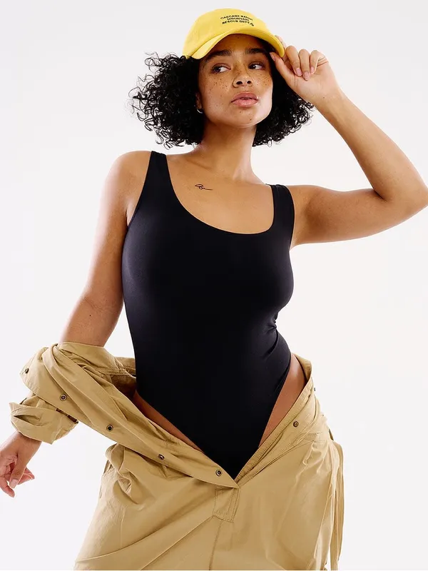 Bare Necessities The Smoothing Seamless Bodysuit | M Black Size M - Image 2