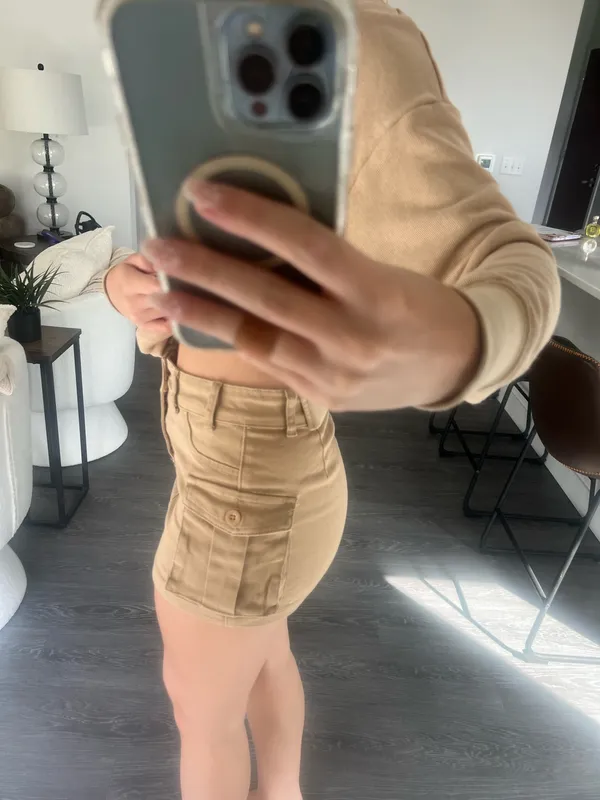 Shein cargo skirt  - Image 3