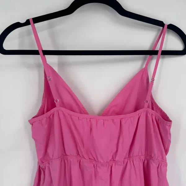 Rails Avril Hot Pink Tiered Midi Dress Sleeveless Sundress‎ Casual Summer - Image 5