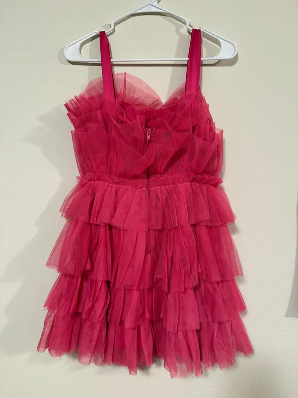 Dry Goods Dress Pink - Image 3