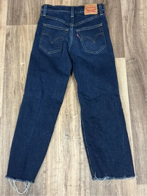 Levi's Ribcage Straight Ankle Jeans Women’s 25 - Image 2