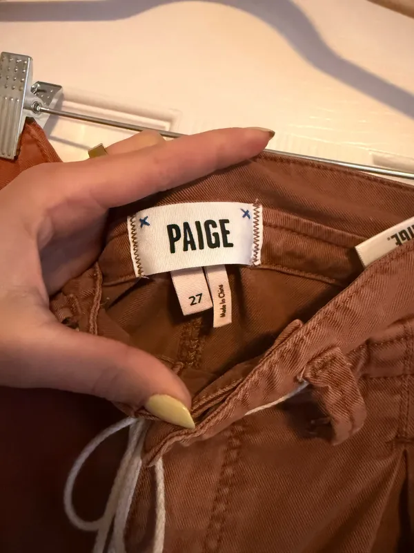 Paige paper bag shorts - Image 3