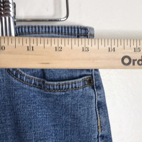 Vintage Tommy jeans ladies low‎ rise flare denim jeans size 7 - Image 4