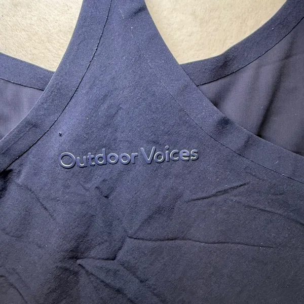 Outdoor Voices Navy Blue Athletic‎ Tennis Dress Built in Shorts Size M - Image 13