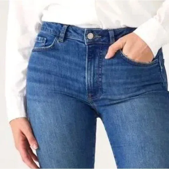 Mersea Voyageur Nomad Cropped Mini Boot Jeans - Image 2