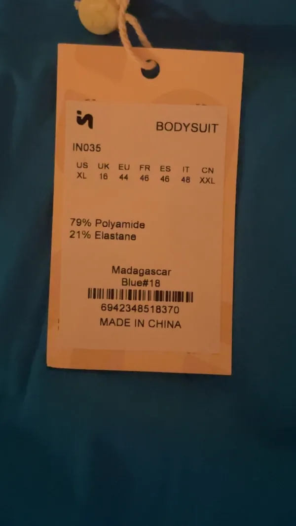 Inlyric Amazon Square Cream White Bodysuit - Image 2
