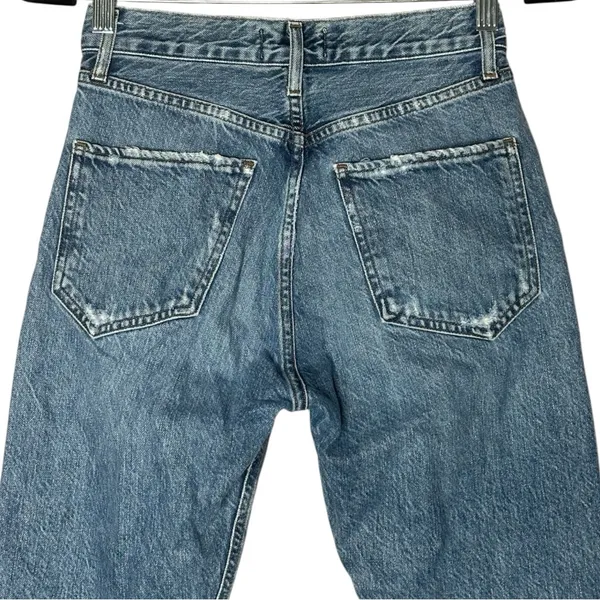 Agolde Jamie High Rise Classic Jeans Blithe Size 23 - Image 9