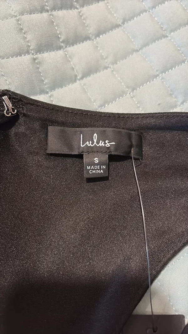 Lulus Black Dress Maxi Sleeveless - Image 6