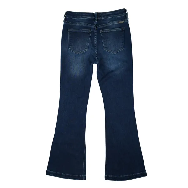 KanCan Flare‎ Jeans Women 7/27 (28x30) Distressed Button Fly Petite Harlowe - Image 3