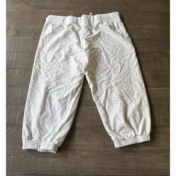 Miami Style Women's Light Gray Capri‎ lightweight Sweatpants Size Large - Image 6