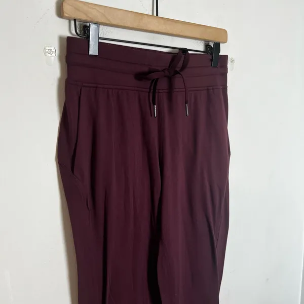 LULULEMON- Ready to Rulu High-Rise Jogger Cassis Sweatpants Athletic Travel Pant - Image 3