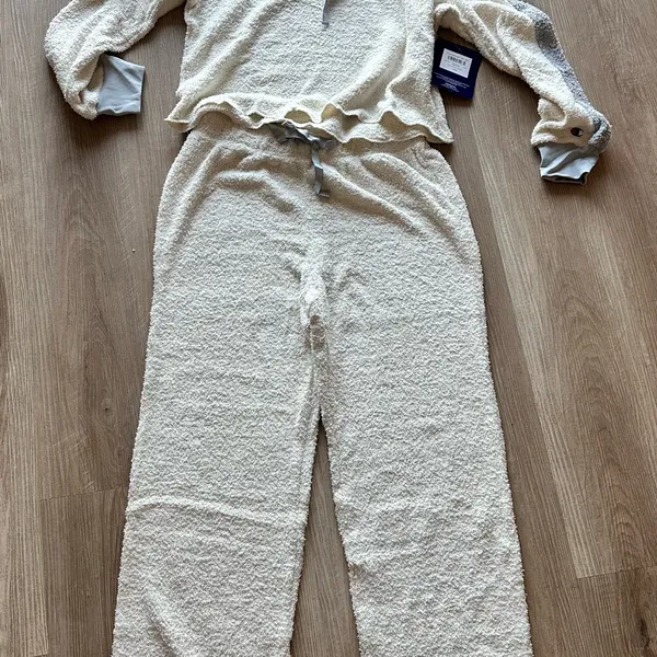 New terry pajamas Set.‎ Color: white, size: L. - Image 8