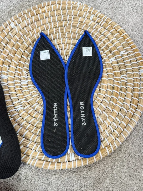 Rothy’s Women’s The Point II Knit Flat Shoes Comfort Washable in Black 8.5 - Image 14