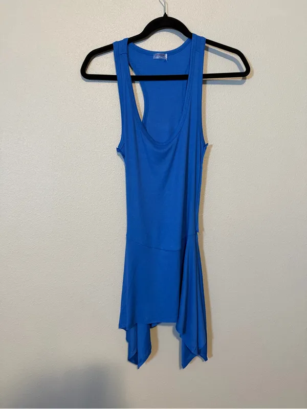 NWOT free people movement bleacher tank blue XS - Image 7