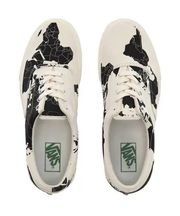 Save our Planet Black and White Vans - Image 2
