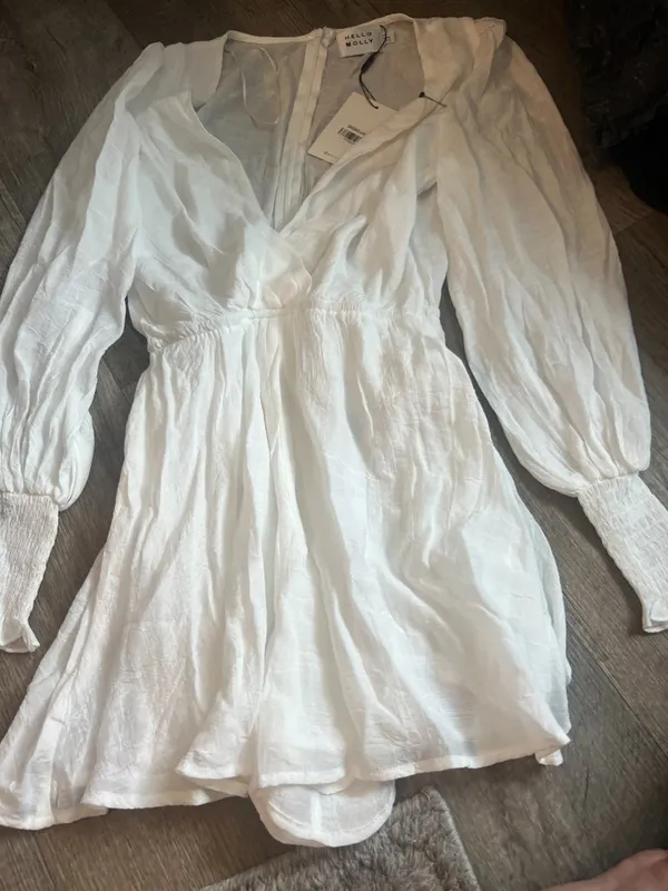 NWT Hello Molly POETRY IN THE SUN ROMPER WHITE size 2 - Image 6