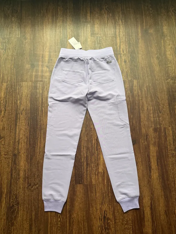 NWT FIGS Women’s Lavender Dew Purple Zamora Jogger Scrub Pants - Size XXS - Image 2