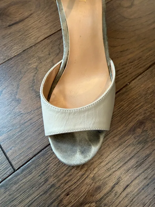 Nine West Wedge Ankle-Strap Sandals in Taupe - C16-026 - Image 7