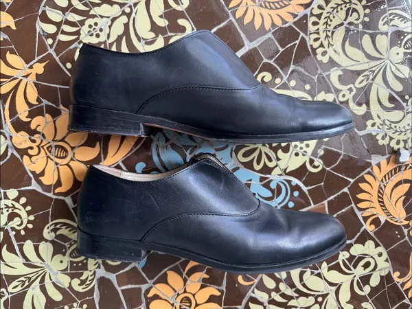 Cole Haan Black Leather Slip-On Loafers - Image 3
