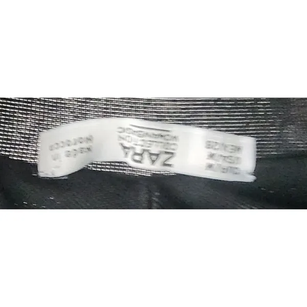 Zara Collection Medium Black Sleeveless Bodysuit Top, Deep V Neck, Casual‎ - Image 3