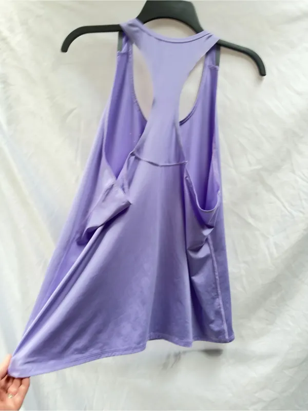 Athleta Exhilaration Racerback Tank Top Lavender Size Large, NWOT - Image 12
