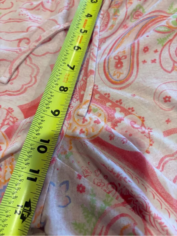 Lauren by Ralph Lauren Pink Paisley Pajama Set women’s size M - Image 12