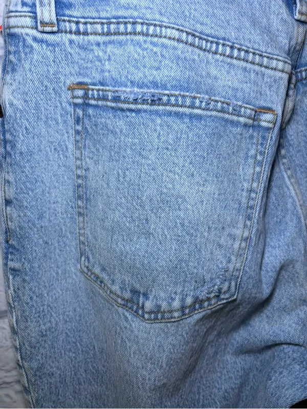 Abercrombie & Fitch Curve Love Ultra High Rise 90s Straight Jean Women’s 32 - Image 14
