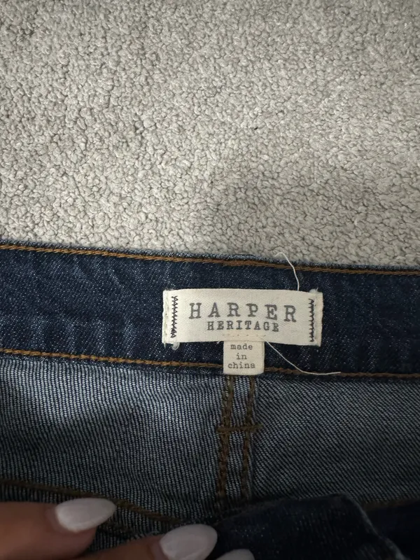 Harper Heritage Jeans High-Rise Straight Francesca's - Image 2