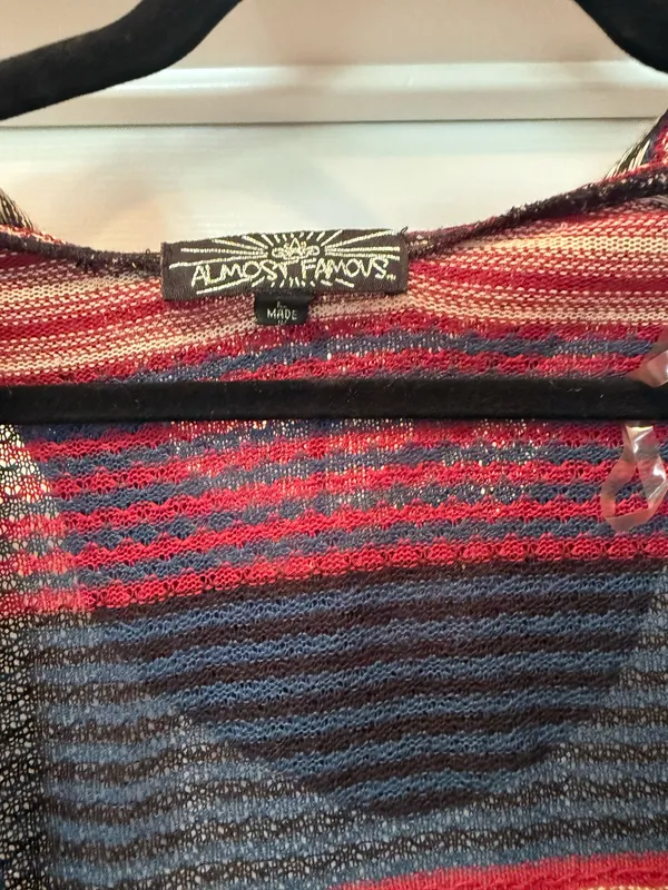 Sheer Striped Open - Image 3
