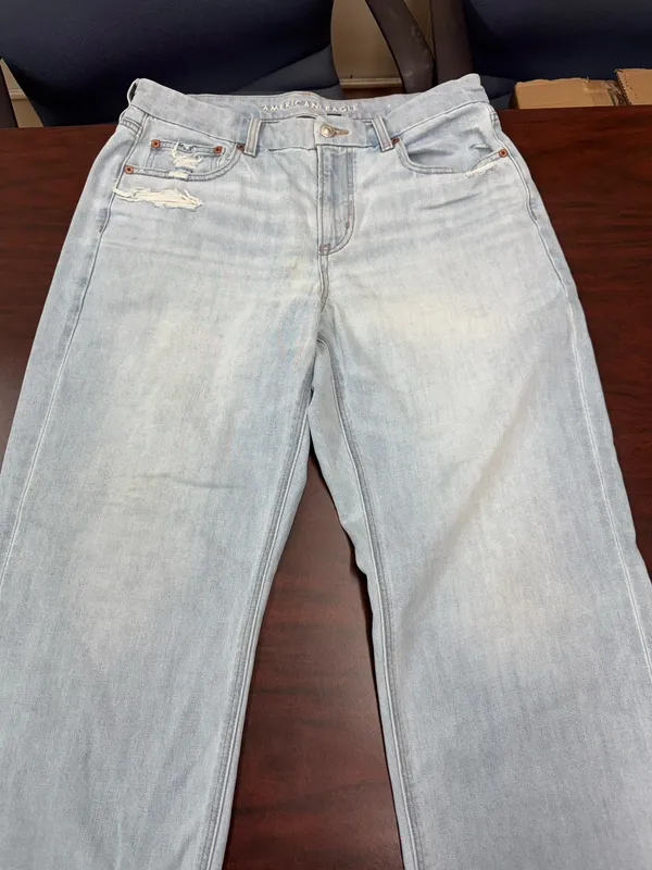 American Eagle Stretch Curvy Straight Jeans Size 12 Short - Image 2