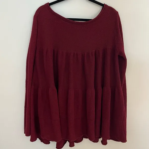 Altar’d State Tiered Baby Doll Sweater Wool Blend - Image 8