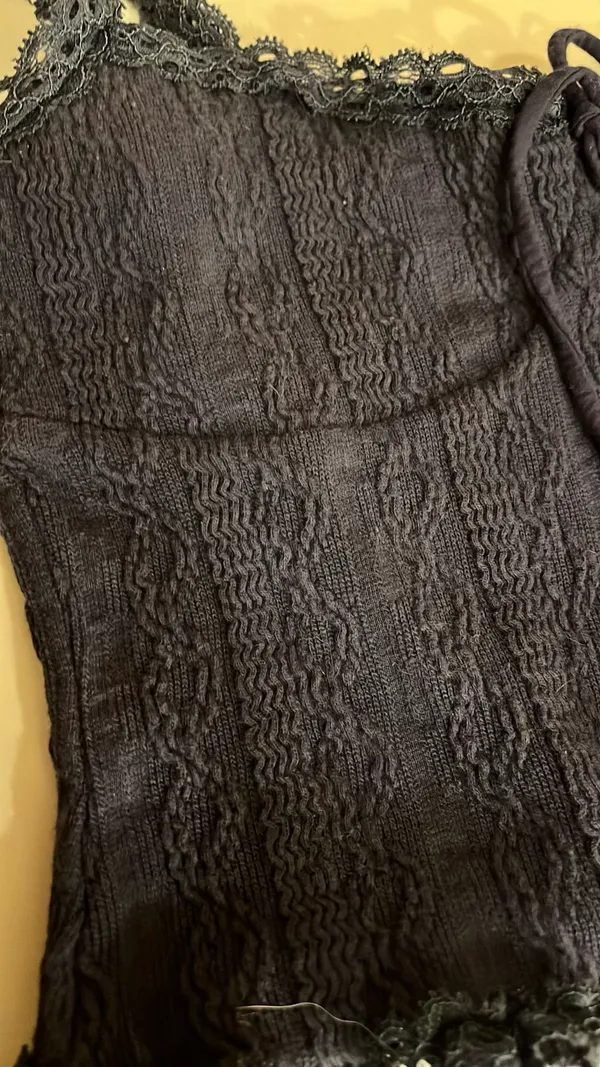 Edikted Lacey Knit Tank Top - Image 4