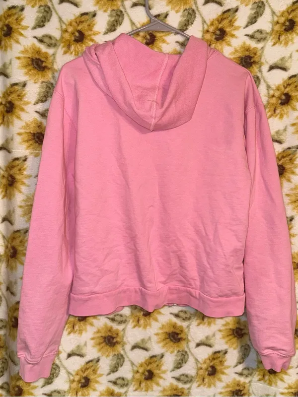 Vintage Rainforest Cafe size xl pink zip up jacket - Image 4