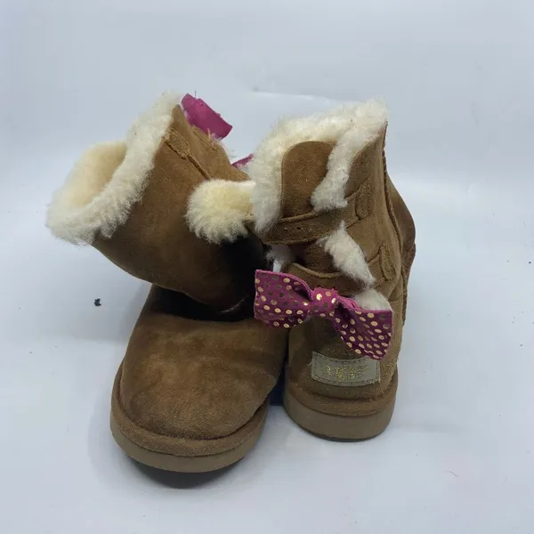 Mid UGG Brown Boots Size: US 2 - Image 3