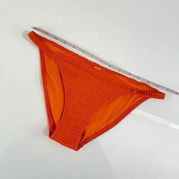 Solid & Striped The Morgan‎ Bikini Bottom in Pumpkin - Image 4