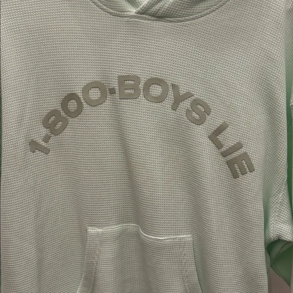 Boys Lie | Green 1-800 Reunion Hoodie - Image 5