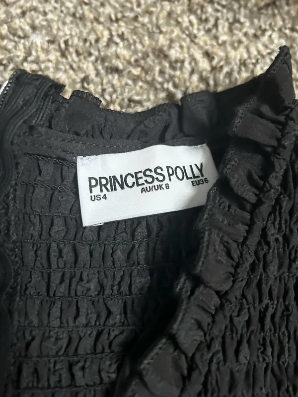 Princess Polly Romper Black - Image 2