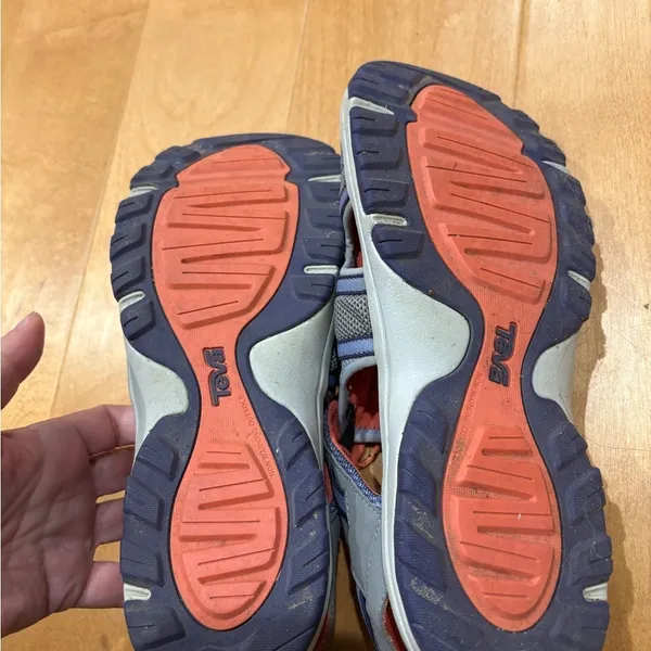 Teva closed toe sport unisex sandals gray M 7 W 8.5 - Image 5