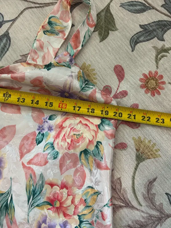 Vintage floral slip nightgown Pink Size XL - Image 10