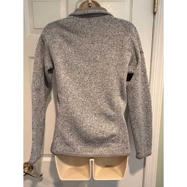 Patagonia Better Sweater Full Zip Jacket Birch Grey Womens Small 25543 Gorpcore - Image 4