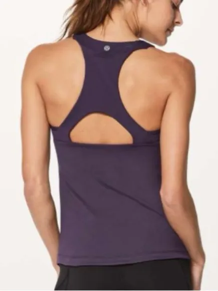 Lululemon Final‎ Lap Deep Purple Athletic Tank Top - Image 2