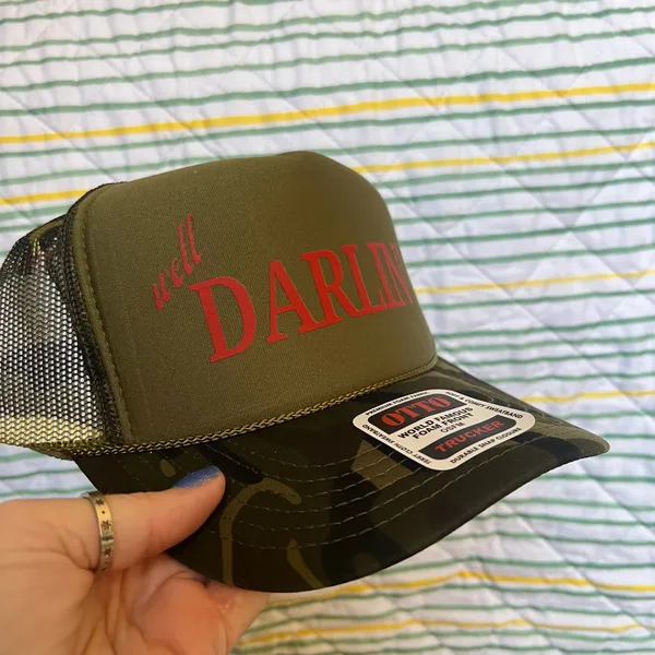 Hudson Westbrook darlin trucker hat Green - Image 2