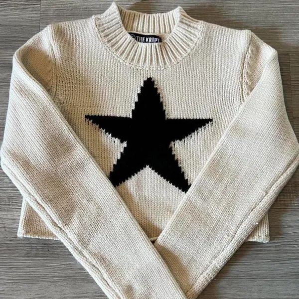 The Kript star knit women’s sweater - Image 2