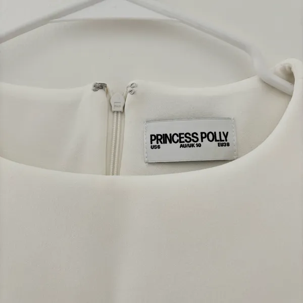 Princess Polly Anse Mini Dress White NWOT - Image 5