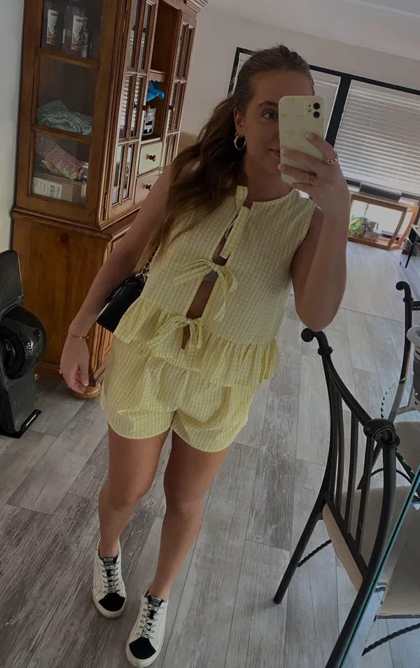Yellow Two-Piece Set - Image 4