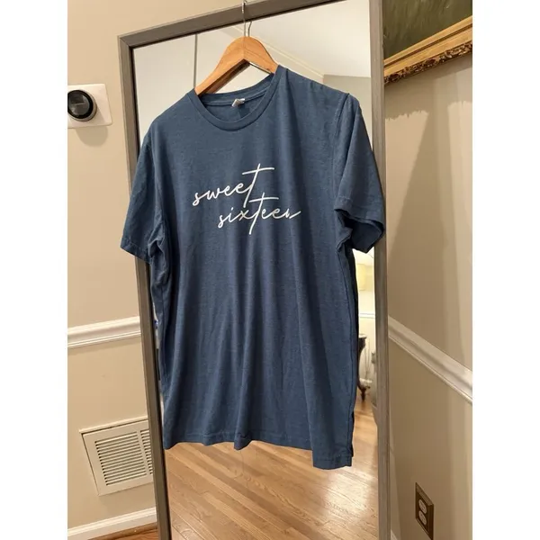 Sweet Sixteen 16th Birthday T-Shirt Blue XL - Image 2