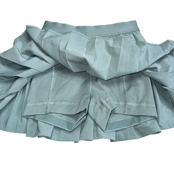 Lululemon Varsity Pleated Skort Women 2 Tidewater Teal Excellent Tennis Skirt - Image 2